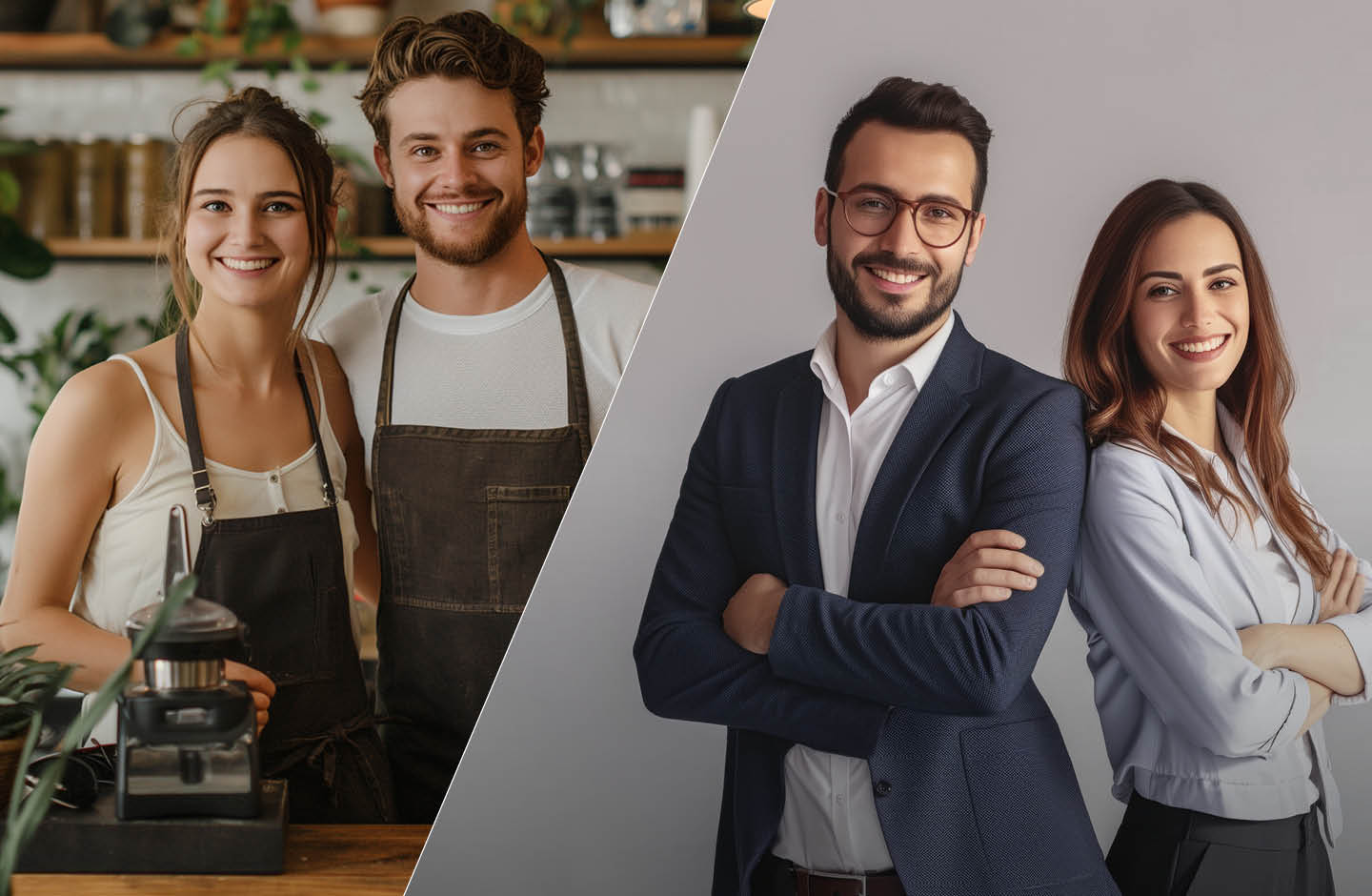 Unternehmerpärchen